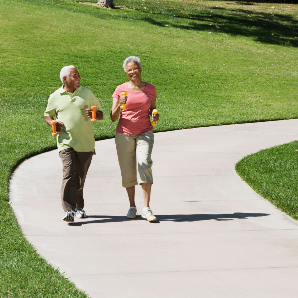 The benefits of Walking for Older Adults